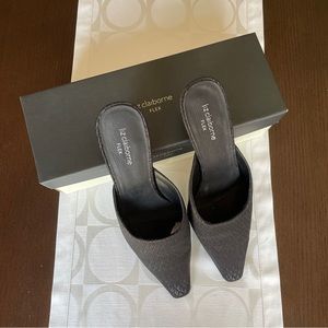 Liz Claiborne Flex ‘Pepper’ Slides with Kitten Heel